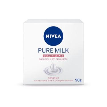 Imagem de Sabonete Em Barra Nivea Pure Milk Sensitive 90G