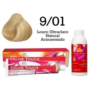 Imagem de Tonalizante Color Touch 9.01 Louro Ultraclaro Natural Acinzentado Emul