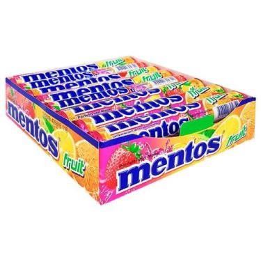 Imagem de Drops Mentos Fruit com 16 unidades