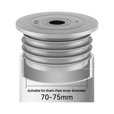 Imagem de Anel De Vedação De Silicone Para Esgoto, Tampa Desodorizante Para Ralo
