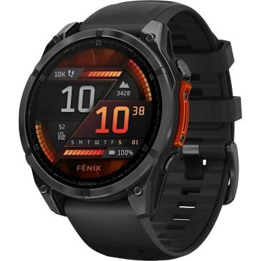 Imagem de Relógio Garmin Fenix 8 AMOLED - 47 MM - Preto