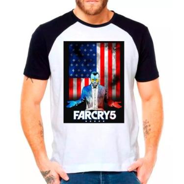 Imagem de Camiseta Far Cry Games Jogos Lançamento, Modelo 05, EG