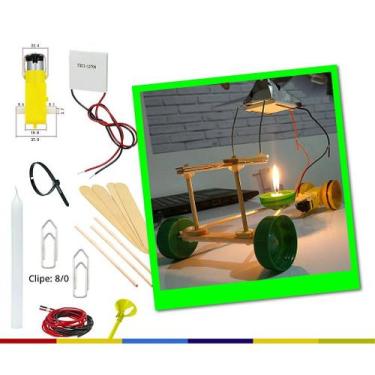 Imagem de Carro Termoelétrico DIY - Kit de Educação Maker para Experimentos Cien
