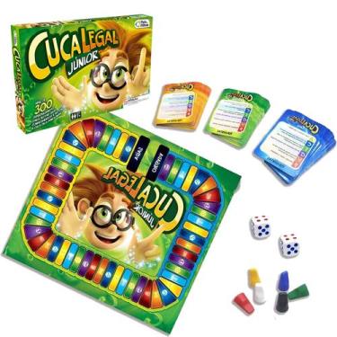 Imagem de Cuca Legal Junior Jogo Infantil Tabuleiro Educativo Dados - Pais \& Fi