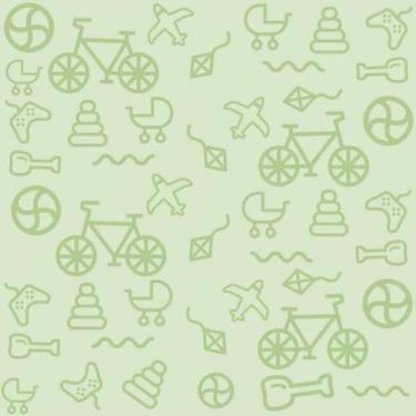 Imagem de Papel De Parede Infantil Brinquedos - Drop de Casa