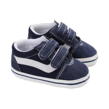 Imagem de Tênis De Lona Antiderrapante Multicolorido Para Bebês Recém-Nascidos, 