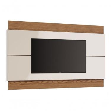 Imagem de Painel Para Tv Classic 1.4 Off White Com Freijó - Imcal Móveis