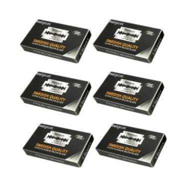 Imagem de Lâminas De Barbear De Segurança Em Aço Inoxidável De Ponta Dupla Ultra