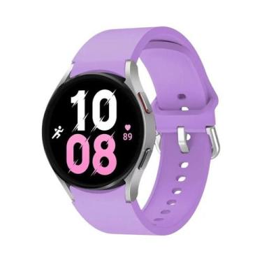 Imagem de Pulseira De Silicone Para Samsung Galaxy Watch 7 6 5 4 Classic 47mm 40