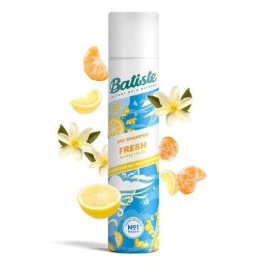 Imagem de Shampoo a Seco Batiste Fresh 200ML - Limpeza e Frescor Instantâneo