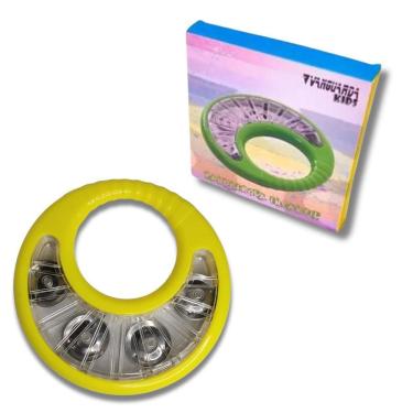 Imagem de Pandeirola Infantil Blindada Amarela Abs Spanking