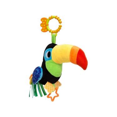 Imagem de Pelucia Tucano Zaza Chocalho Buba, Colorido, Tucano