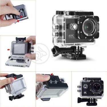 Imagem de Go Cam Camera Vídeo Action Ação Wifi 4K 30M Estilo Gopro