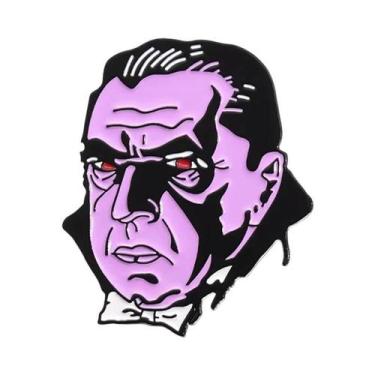 Imagem de Broche De Esmalte De Filme De Terror De Halloween: Máscara Emocionante