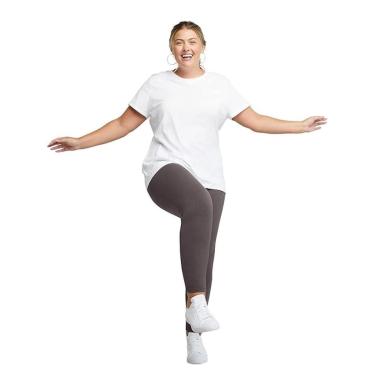 Imagem de Calça Legging Plus Size Academia Suplex Costura Reforçada Genero:Feminino;Cor:;Tamanho:G2 50-52-Feminino
