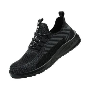 Imagem de Botas De Trabalho Masculinas Com Biqueira De Aço Respirável E À Prova 