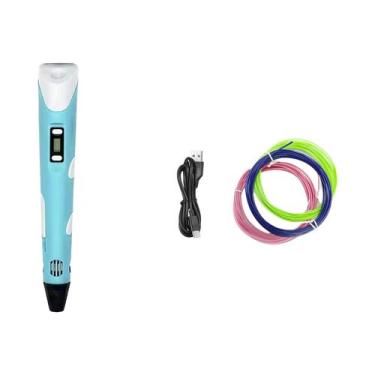 Imagem de Caneta De Impressão 3D Com Display LED De 9M, Ferramenta De Pintura Tr