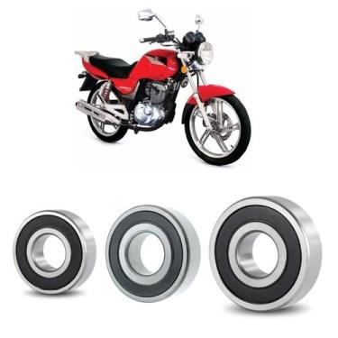 Imagem de Rolamentos Roda Traseira SUZUKI GSR125 e GSR150i - AD Parts