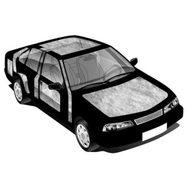 Imagem de Isolamento Térmico Para Capu Adesivada 4 placas - Isola Carro