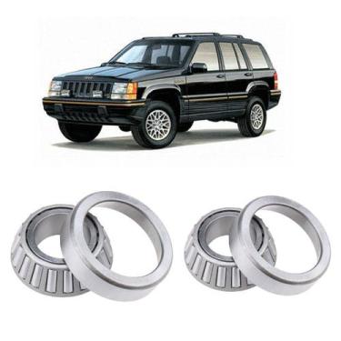 Imagem de Rolamentos Pinhão Diferencial Dianteiro Jeep Grand Cherokee 1993 até 1
