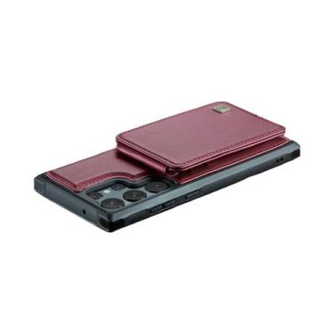 Imagem de Capa Carteira De Couro Samsung Galaxy Com Porta-Cartões Para S26 S25 U