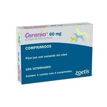 Imagem de Cerenia 60mg Antiemético para Cães  Caixa com 4 Comprimidos Zoetis