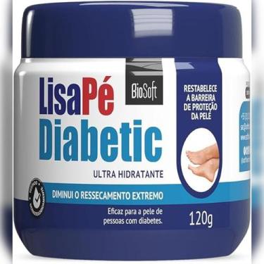 Imagem de Creme Lisa Pé Diabetic Bio Soft 120g Ultra Hidratante - BIOSOFT