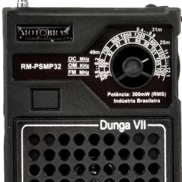 Imagem de Rádio Portátil Motobras RM-PSMP32 Preto F002