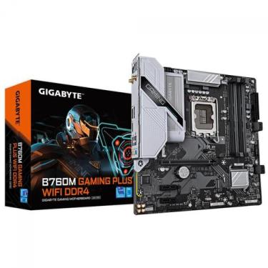 Imagem de Placa Mãe Gigabyte B760M Gaming Plus WIFI, Chipset B760, Intel LGA 170