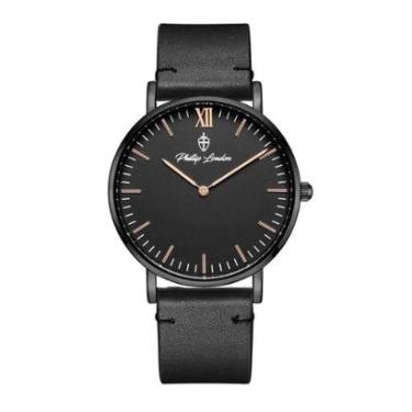 Imagem de Relógio Phillip London Casual Black-Masculino