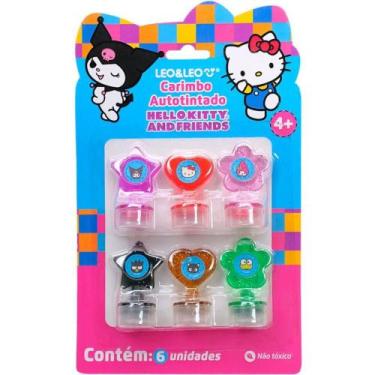 Imagem de Carimbo Pedagógico Hello KITTY Decorado Autotinta BL.C/06