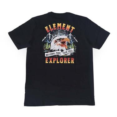 Imagem de Camiseta Element Helliaca - Preto-Masculino