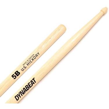 Imagem de Baqueta Wincent Dynabeat Hickory 5B W-DB5B Fabricada na Suécia Padrão 