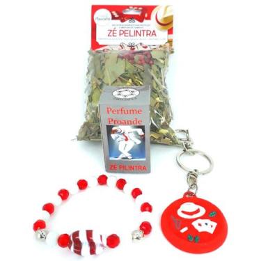 Imagem de Zé Pilintra Kit Proteção Espiritual Limpeza Abertura de Caminhos Amor 