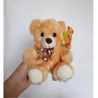 Imagem de Urso de Pelúcia Caramelo 15 cm Fizzy Toys - FIZZYTOYS