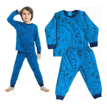 Imagem de Pijama Bebê Menino Manga Longa E Calça Algodão Kamylus 12495, 1, Verde