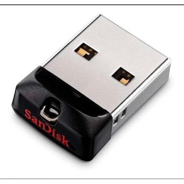 Imagem de Pendrive SanDisk Cruzer Fit 32GB 2.0 preto