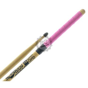 Imagem de Baqueta Spanking Comfort Grip 7A com Ponta de Nylon Rosa cabo emborrac