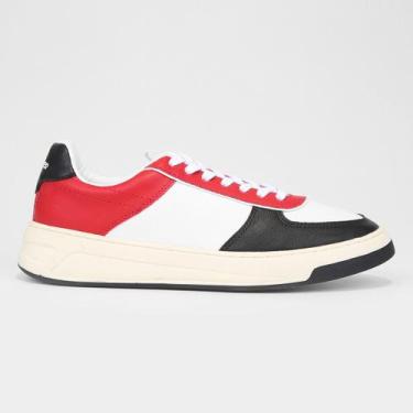 Imagem de Tênis Starter Workday Masculino, Preto, Vermelho, 41