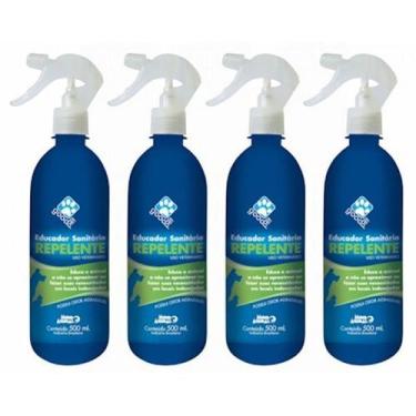 Imagem de Combo 4 unidades Repelente Sanitario Goodpet 500 ml - Mundo Animal