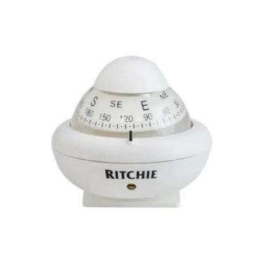 Imagem de Bússola Ritchie Sport MX10WM Sobrepor Branca Visor Branco