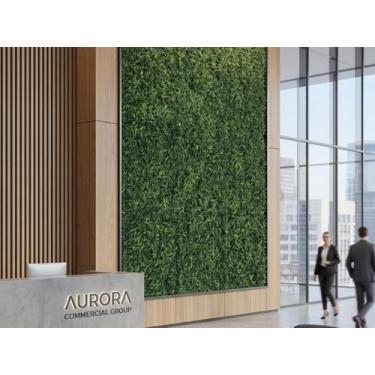 Imagem de 22 Painéis de Paredes Verdes para Distribuidor Jardim de Planta Artifi