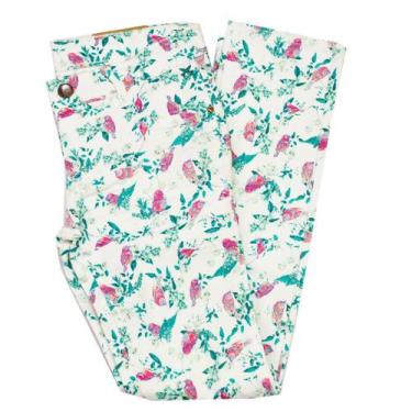 Imagem de Calça Infantil Feminina Hering Kids C55wn13p3i , Off white, 10