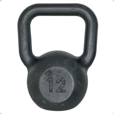 Imagem de Kettlebell de Ferro Fundido - 12 Kg - 2M FITNESS
