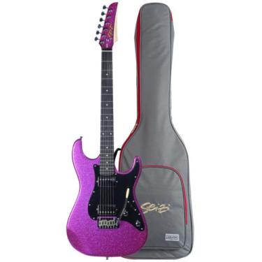 Imagem de Guitarra Seizi Katana Venon HH Purple Sparkle
