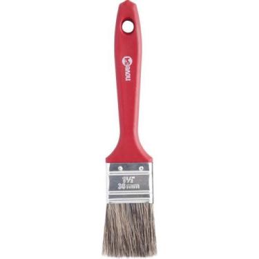Imagem de Pincel 1.1/2" cerda gris cabo plástico para tintas latéx e acrílica - 