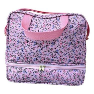 Imagem de Bolsa Maternidade Lancheira Estampada Mamãe Bebê Alyaht - - Bolsaria A