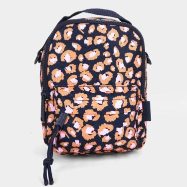 Imagem de Mochila Farm Borogodó Leopard Pop Feminina, Marinho, Único