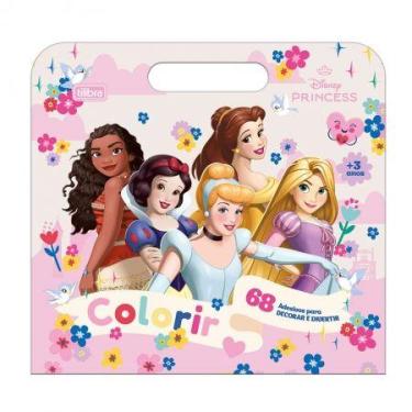 Imagem de Maleta de atividades Princesas com 8 folhas 304590 - Tilibra