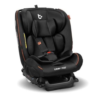 Imagem de Cadeirinha Infantil para carro Litet Isofix All Stages Concept 0-36 kg Preta